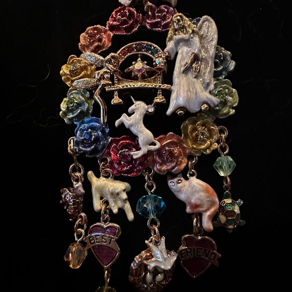 Kirk’s Folly, large Rainbow Bridge brooch with box and card - Picture 2 of 3